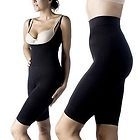 Slim N Lift Seamless Bodysuit & Shorts Set - Black
